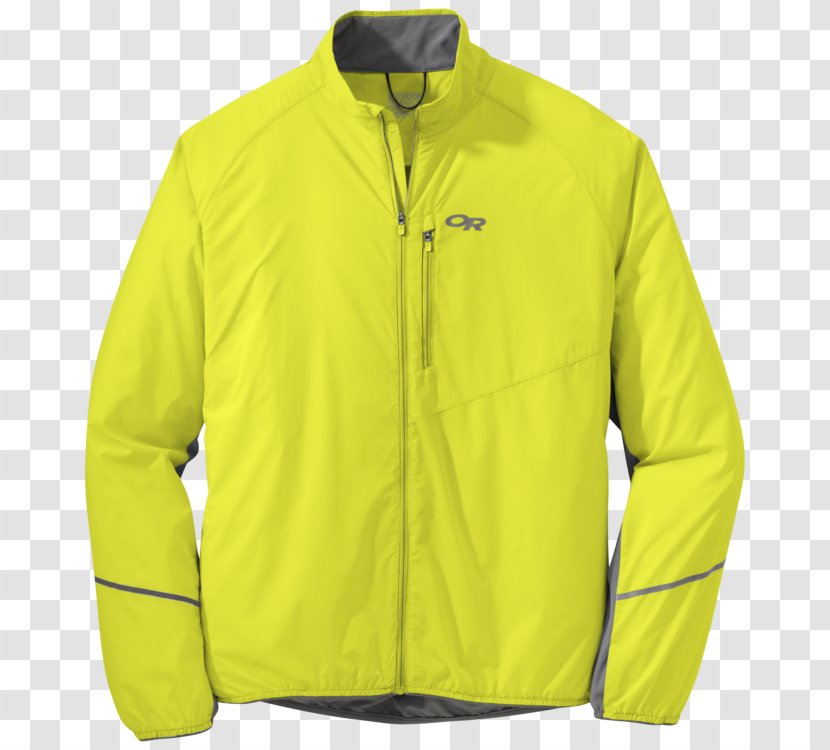 Jacket T-shirt Coat Amazon.com Hoodie - Yellow Transparent PNG
