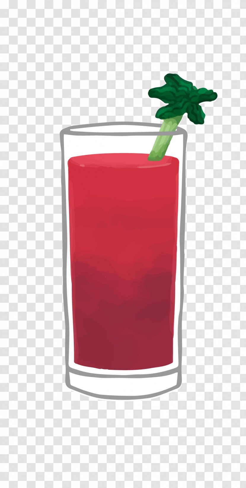 Cranberry Juice Apple - Sea Breeze - Vector Cartoon Transparent PNG