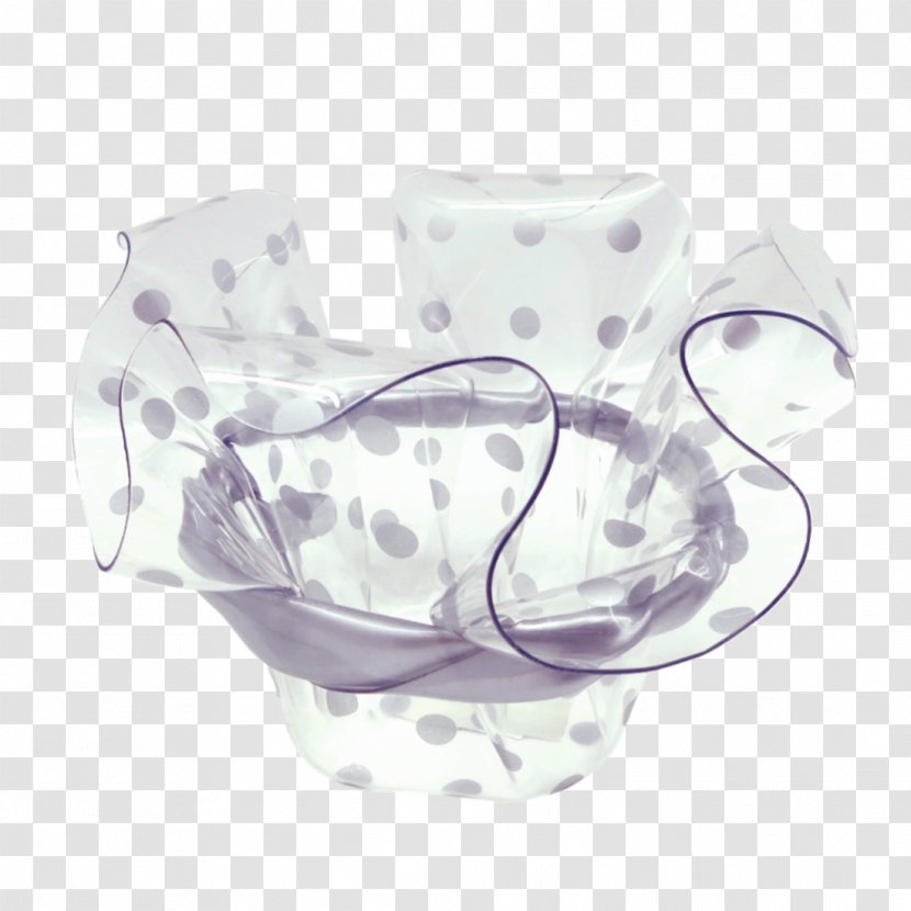 Plastic Glass Tableware - Polka Dots Transparent PNG