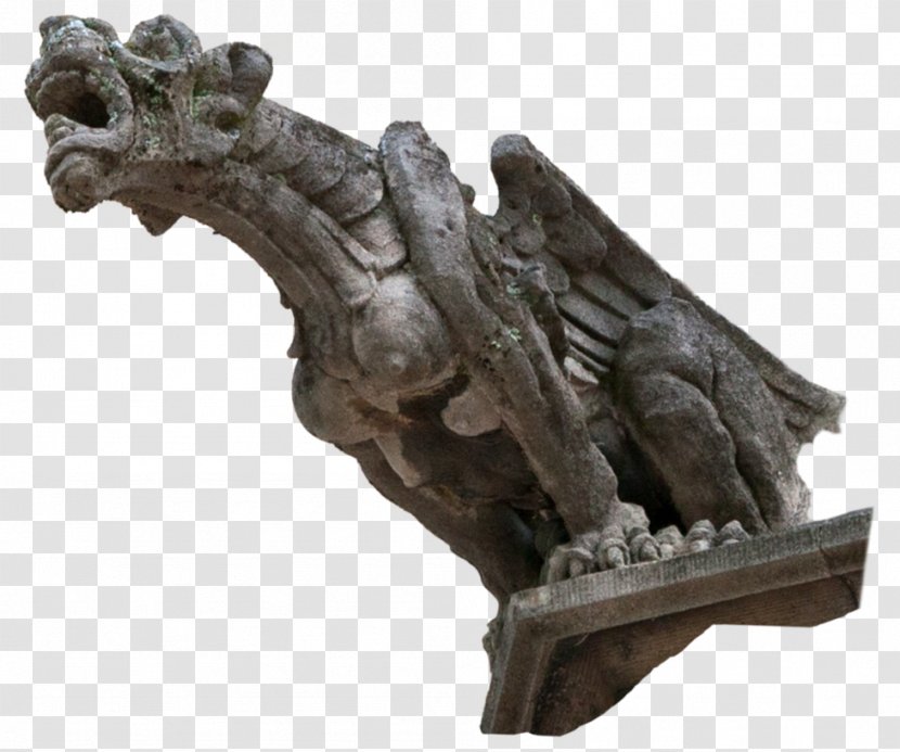 Gargoyle Statue Sculpture Art - Gargoyles - Stone Transparent PNG