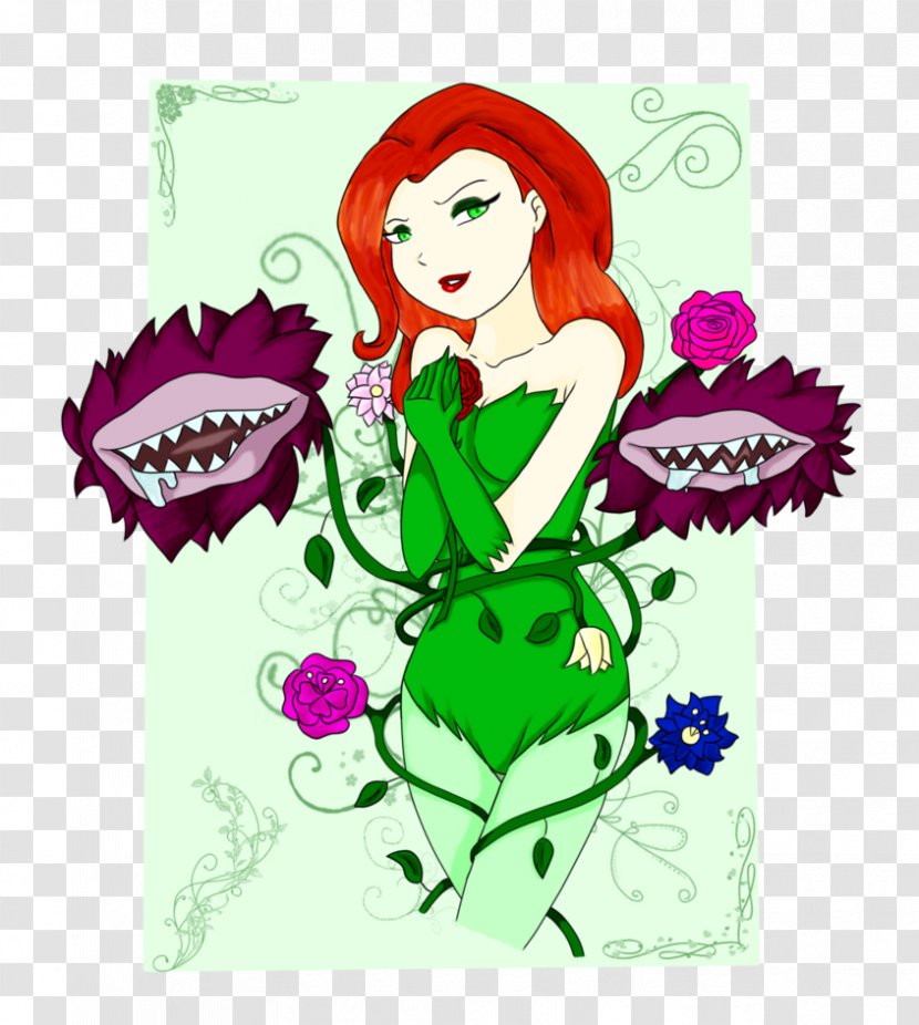 Floral Design DeviantArt Art Museum - Green - Poison Ivy Transparent PNG