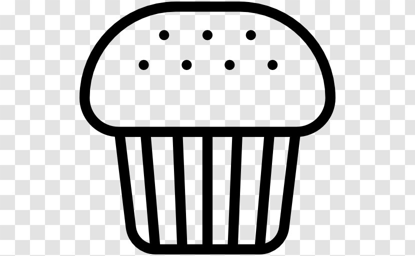 Muffin Bakery Cupcake Clip Art - White - Baking Transparent PNG
