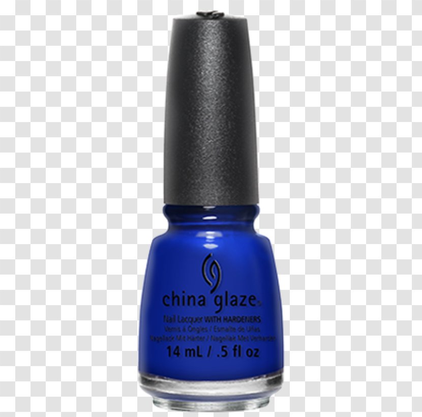 China Glaze Nail Lacquer Polish Co. Ltd. - Electric Blue Transparent PNG