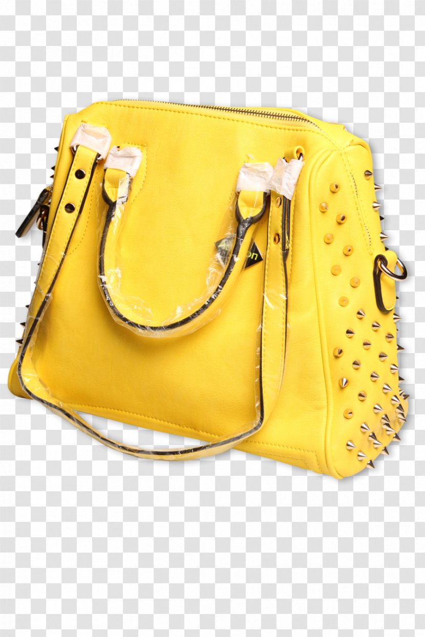 Handbag Yellow Leather Clothing Accessories Clutch - Shoulder Bag Transparent PNG