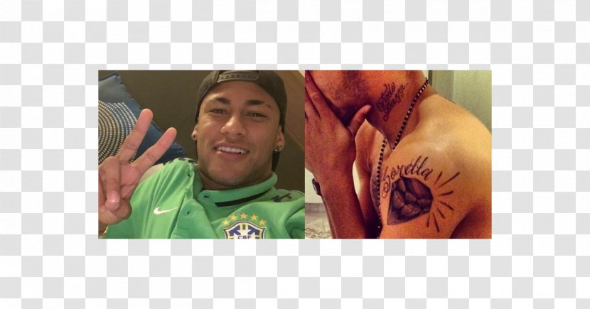 Neymar Tattoo Thumb T-shirt Skin Transparent PNG