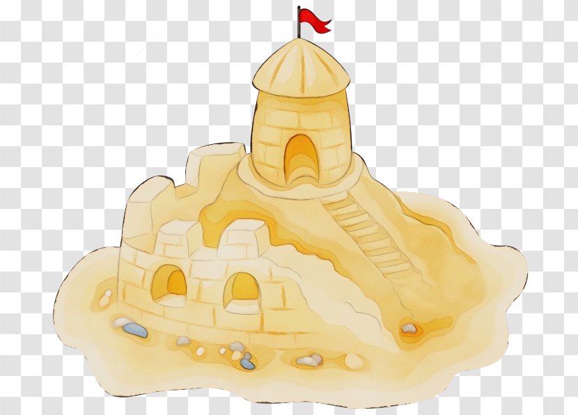 Cartoon Castle - Sand Art And Play - Yellow Game Transparent PNG