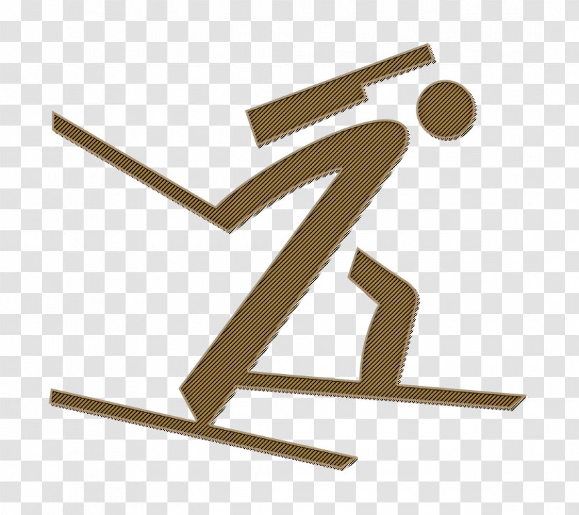 Biathlon Icon Olympic - Logo - Ski Symbol Transparent PNG
