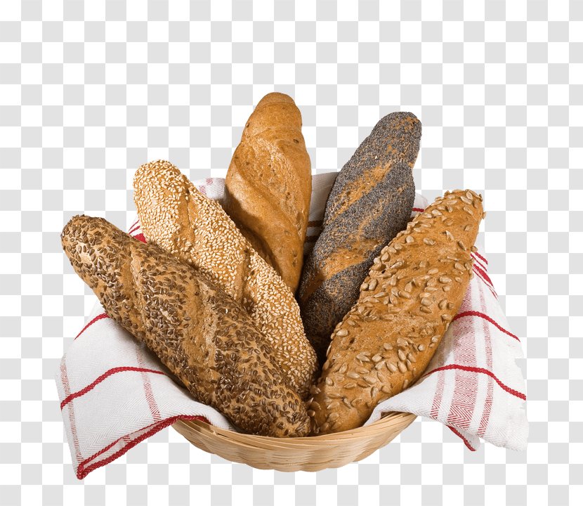 Rye Bread Baguette Brown Whole Grain - Commodity Transparent PNG