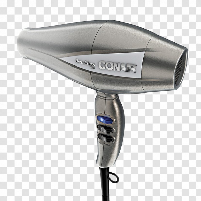 Hair Dryers Conair Brushless DC Electric Motor Styling Tools Personal Care - Putter - Lincoln Company Transparent PNG