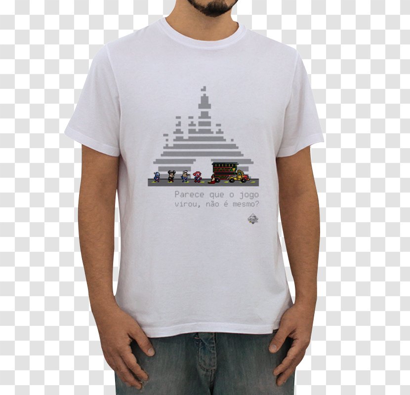 T-shirt Hoodie Cilada Cage The Elephant - White - Renato Augusto Transparent PNG