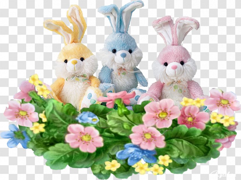 Easter Bunny Picture Frames Egg - Craft - Flowers Happy Transparent PNG