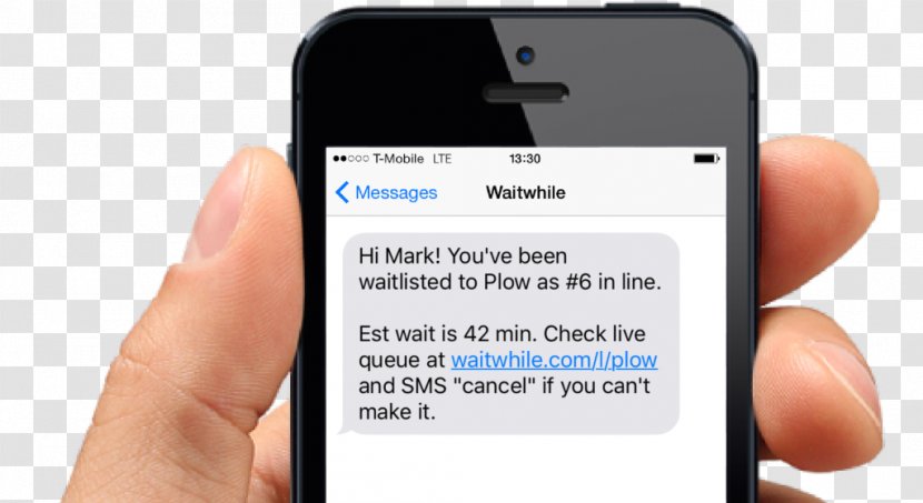 Mobile Phones SMS App Text Messaging Smartphone - Hand - Reminder Transparent PNG