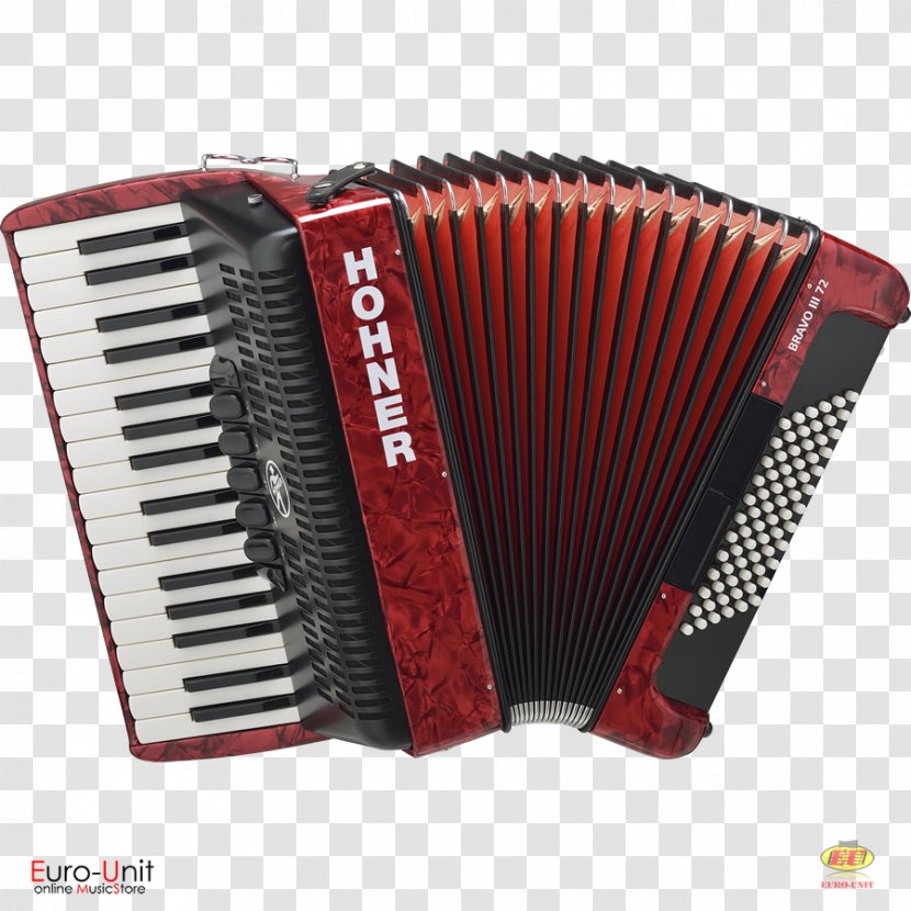 Piano Accordion Chromatic Button Hohner Musical Instruments - Flower Transparent PNG