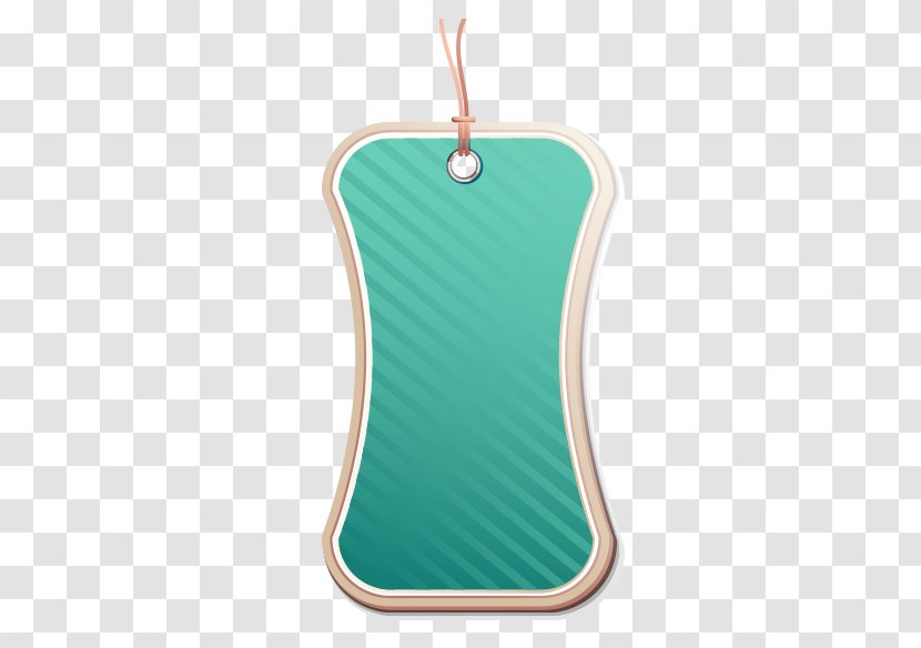 Turquoise Rectangle - Aqua - Photos Flag Icon Badge Tag Label Stickers Transparent PNG