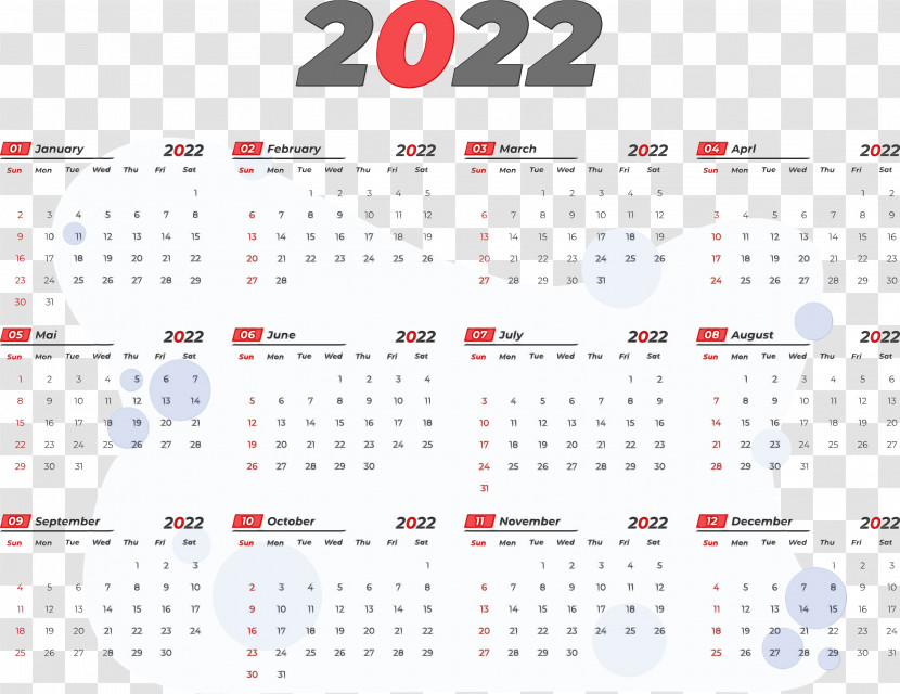 Line Line Calendar System Office 2022 Transparent PNG