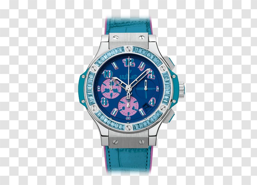 Hublot Automatic Watch Pop Art Big Bang - Movement - Sold Out Blue Transparent PNG