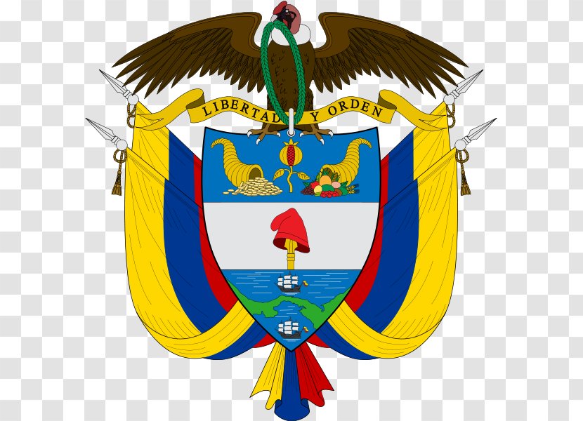 Coat Of Arms Colombia United States National Symbols - Beak - Symbol Transparent PNG