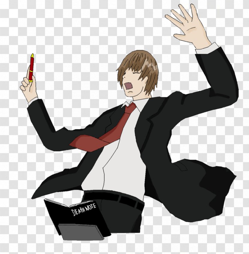 Cartoon Human Behavior Character - Raito Yagami Transparent PNG