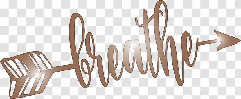 Breathe Arrow Arrow With Breathe Cute Arrow With Word Transparent PNG