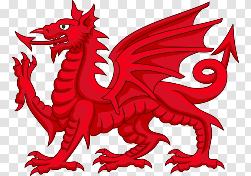 Flag Of Wales Welsh Dragon The Mabinogion - South Police Transparent PNG