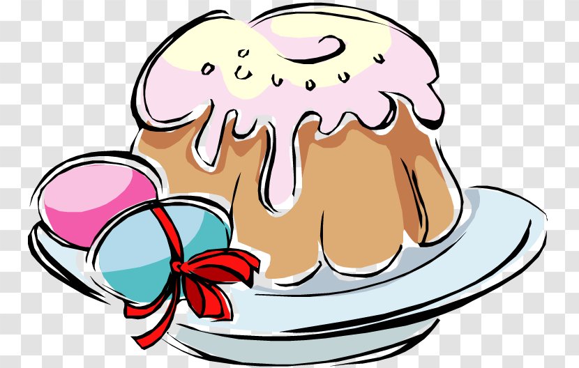 Paskha Easter Bunny Kulich Holiday - Cartoon Transparent PNG