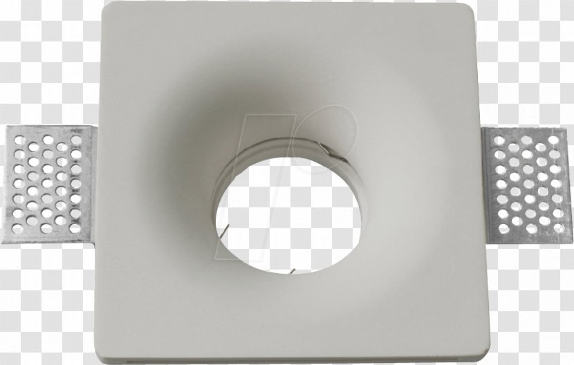 Light White Lamp Gypsum Square - Lightemitting Diode Transparent PNG