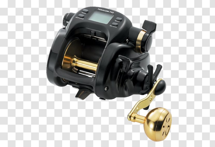 Fishing Reels Daiwa Tanacom 750 Electrically Operated Globeride 1000 Power Assist Reel Angling - Cartoon Transparent PNG