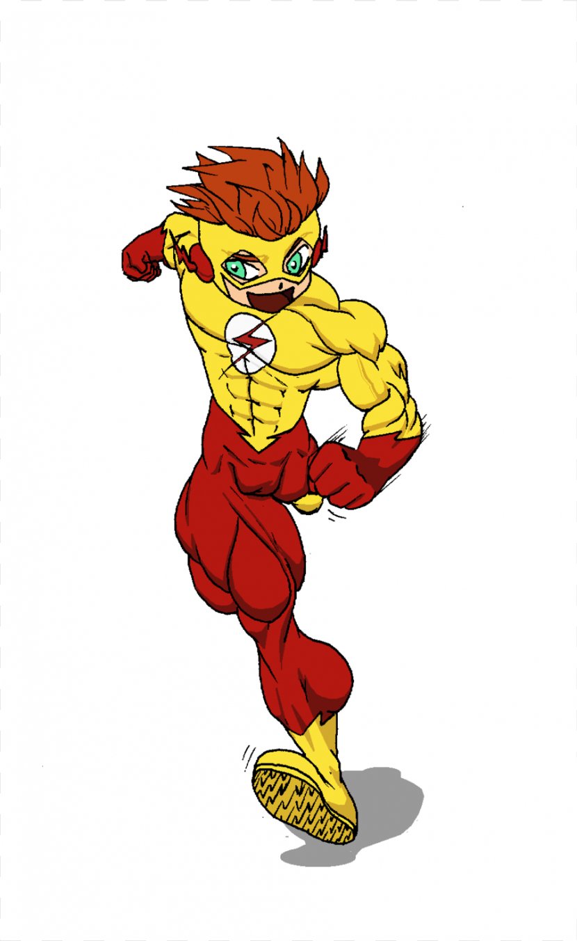 The Flash Firestorm Wally West Superboy Kid Transparent PNG