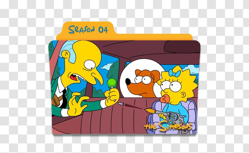 Toy Area Material Play - Matt Groening - The Simpsons Season 04 Transparent PNG