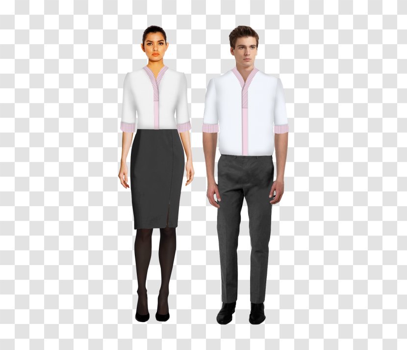 Front Office Uniform Business Workwear Clothing - Formal Wear - Hotel Staff Transparent PNG