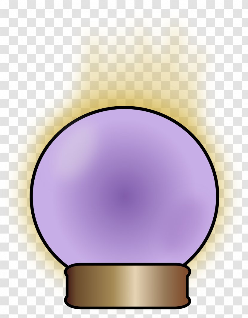 Crystal Ball Clip Art - Purple Transparent PNG