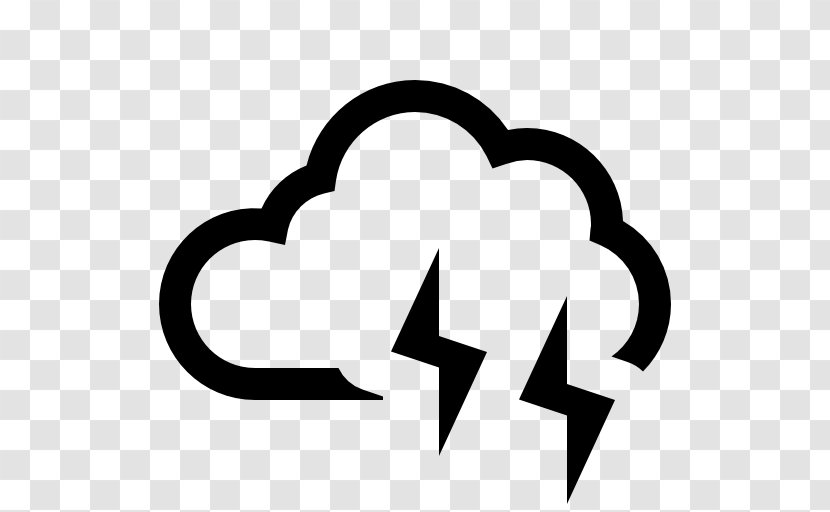 Cloud Clip Art - Black And White Transparent PNG