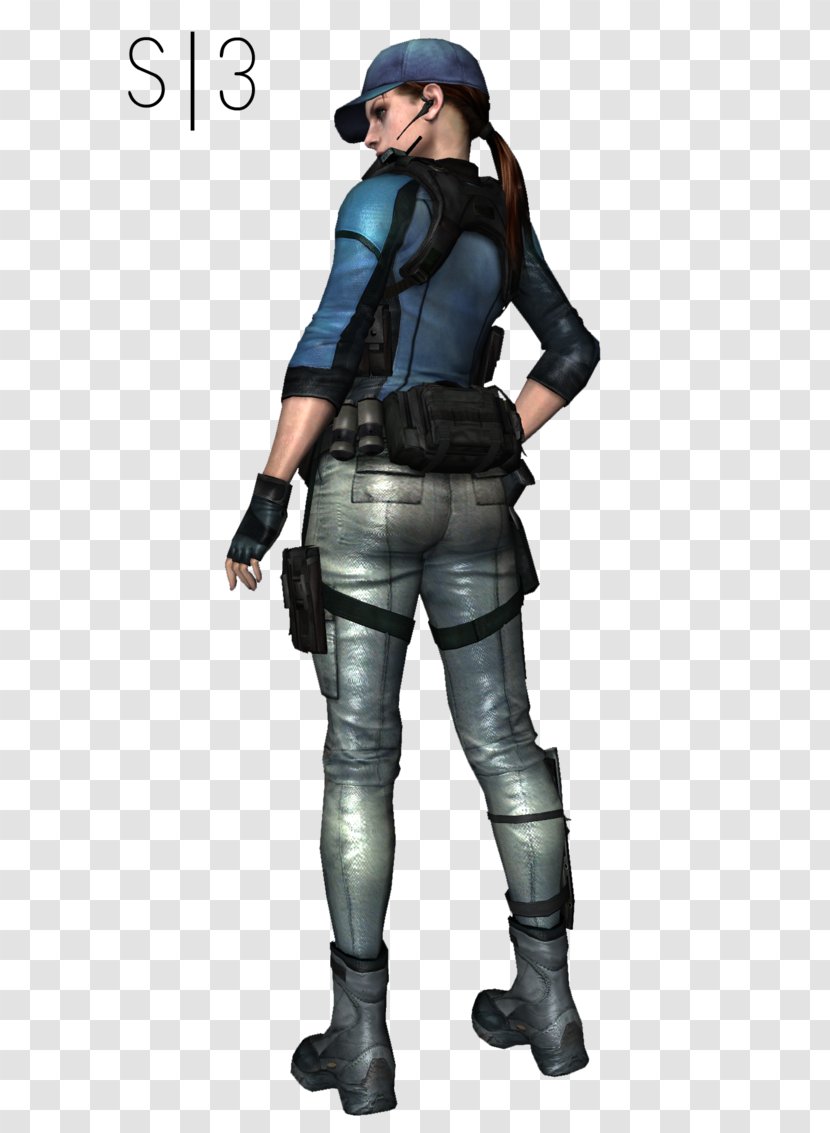 Jill Valentine DeviantArt Video Game Remake - Mercenary - Turn Around And Look Transparent PNG