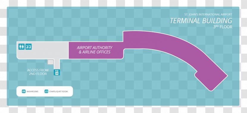 St. John's International Airport Terminal Building Map Graphics - Text - Weather Warning Transparent PNG