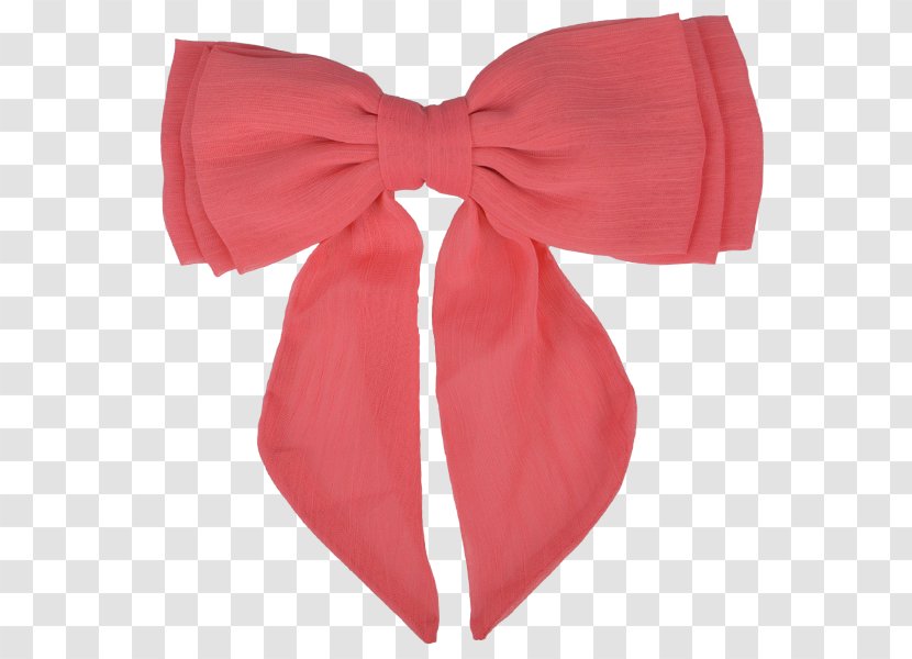 Pink Red Chiffon Necktie Organza - Peach - Coral Transparent PNG