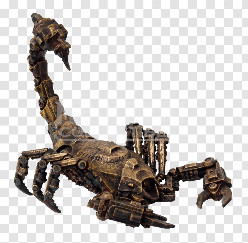 Steampunk Statue Science Fiction The Mechanical Sculpture - Figurine Transparent PNG