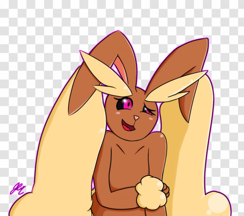 Rabbit Easter Bunny Hare Macropodidae Canidae - Cartoon - Poketmon Transparent PNG