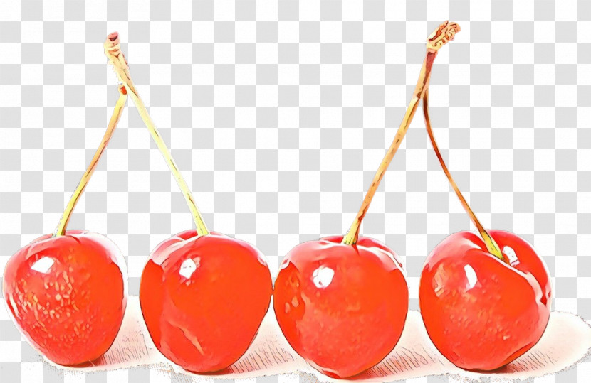 Cherry Red Fruit Plant Transparent PNG