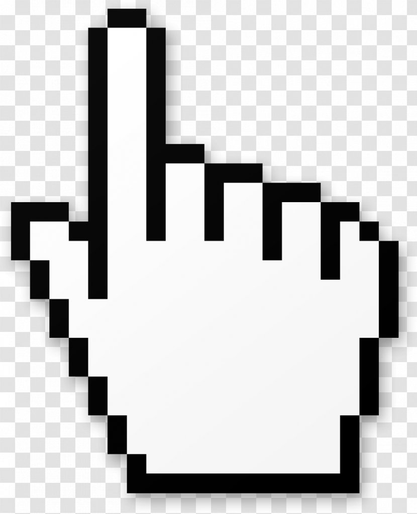 Computer Mouse Cursor Pointer - Finger Transparent PNG