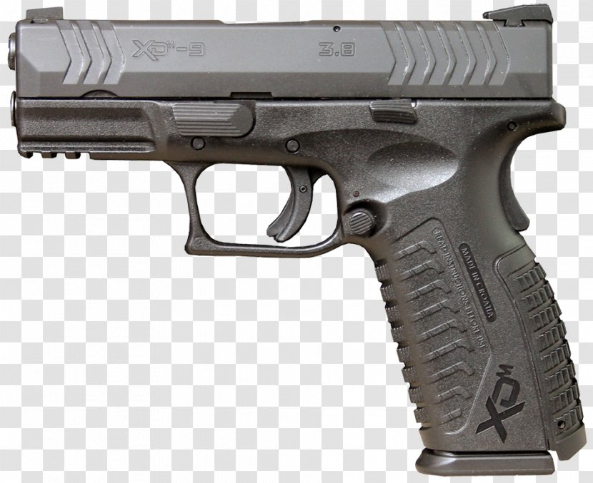 Springfield Armory XDM .45 ACP Firearm Gun Barrel - Automatic Colt Pistol - Brown Frame Transparent PNG