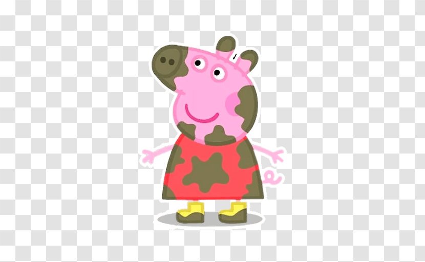 Daddy Pig George Mummy - Drawing Transparent PNG