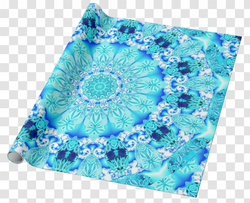 Aqua Turquoise Teal Cobalt Blue Textile - Delicate Lace Transparent PNG