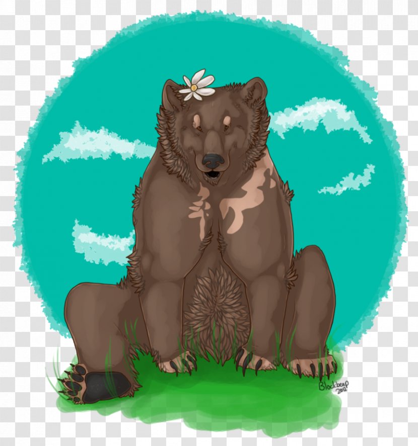 Grizzly Bear Brown Cartoon Transparent PNG