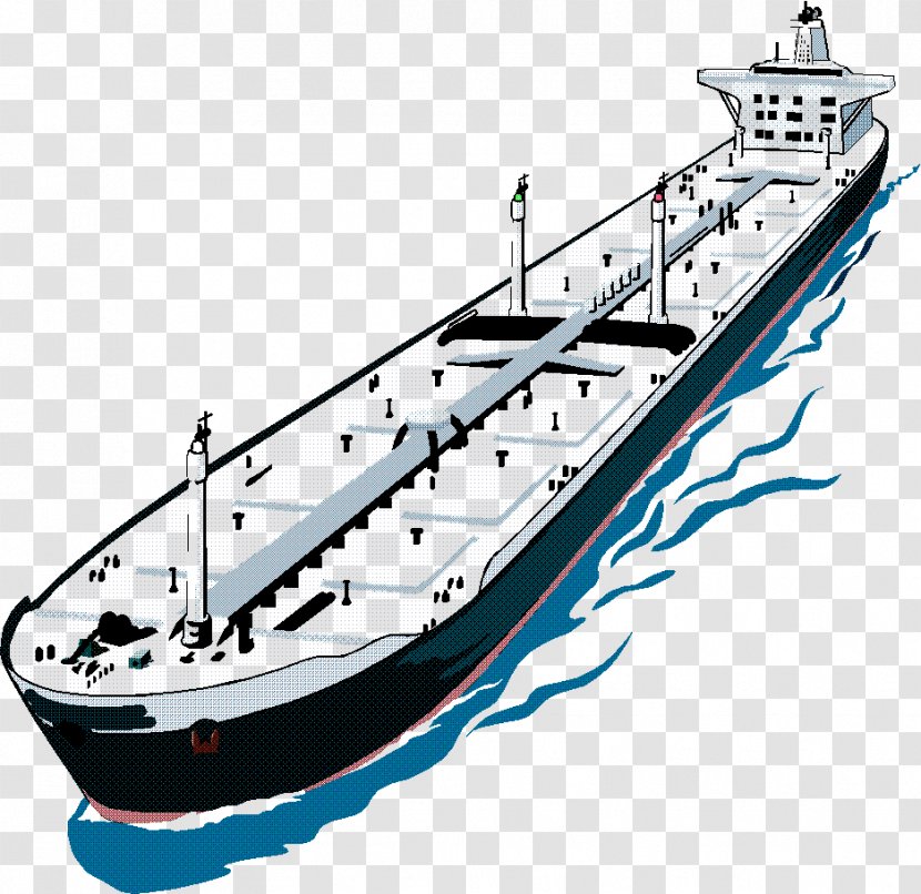Oil Tanker Ship Petroleum Clip Art Transparent PNG
