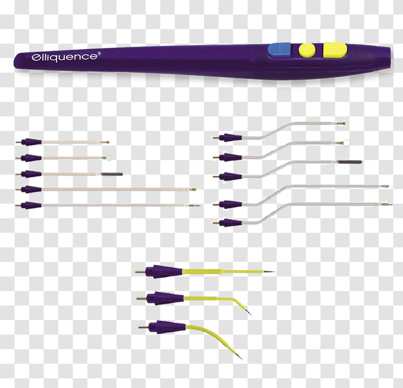 Line Angle Pen - Purple Transparent PNG