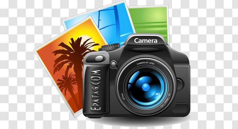 Photographic Film Digital Cameras Photography - Royaltyfree - Camera Transparent PNG