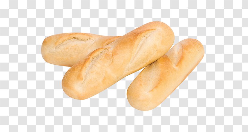 Baguette Hot Dog Bun Small Bread Transparent PNG