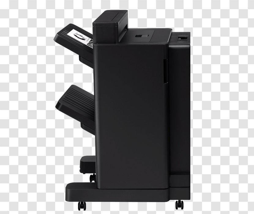 Hewlett-Packard HP LaserJet Enterprise Flow M830z Multi-function Printer - Technology - Hole Puncher Transparent PNG