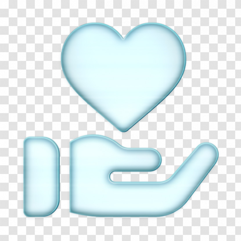 Hand Icon Heart Icon Human Relations Icon Transparent PNG