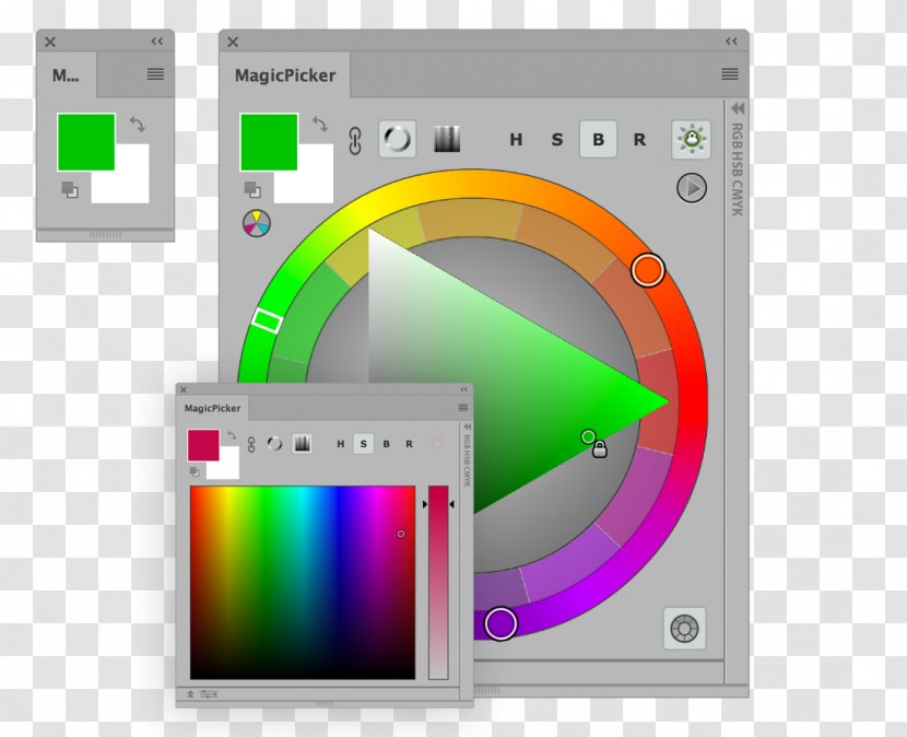 Color Picker Graphic Design Computer Program - Rgb Model Transparent PNG